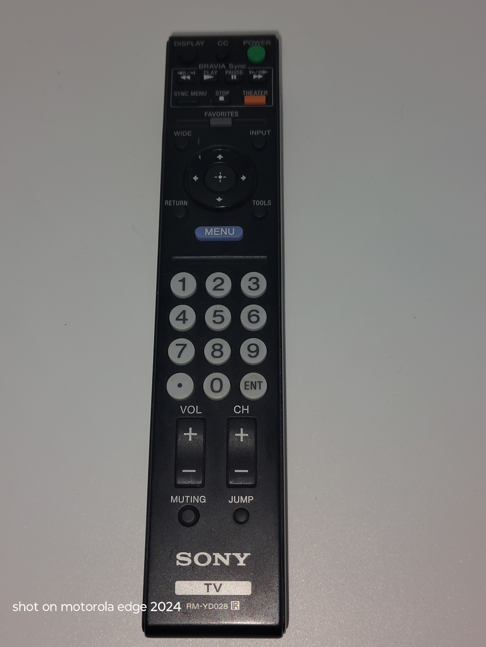 Sony Bravia TV Remote Control RM-YD028 OEM | TESTED & WORKING